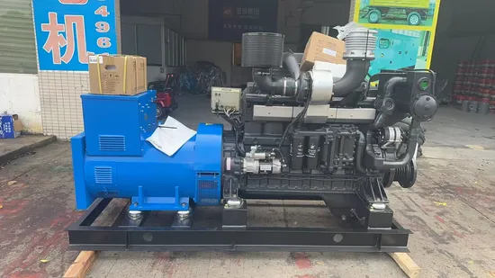 Good Price 10kVA 3 Phase Marine Diesel Generator Low Speed 100% Copper Brushless Alternator
